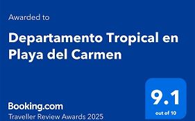 Departamento Tropical En Playa Del Carmen